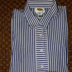 Talbots Blouse Striped